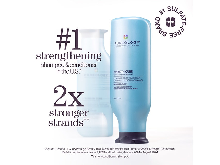 Pureology Strength Cure Shampoo & Conditioner Liter Duo