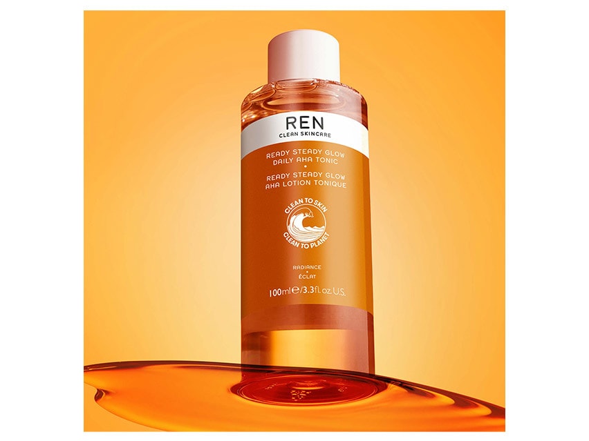 REN Clean Skincare Ready Steady Glow Daily AHA Tonic - Travel Size