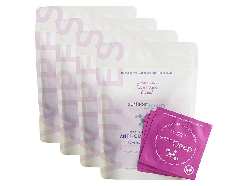 Surface Deep Anti-Odorant Wipes - 4 Month Bundle