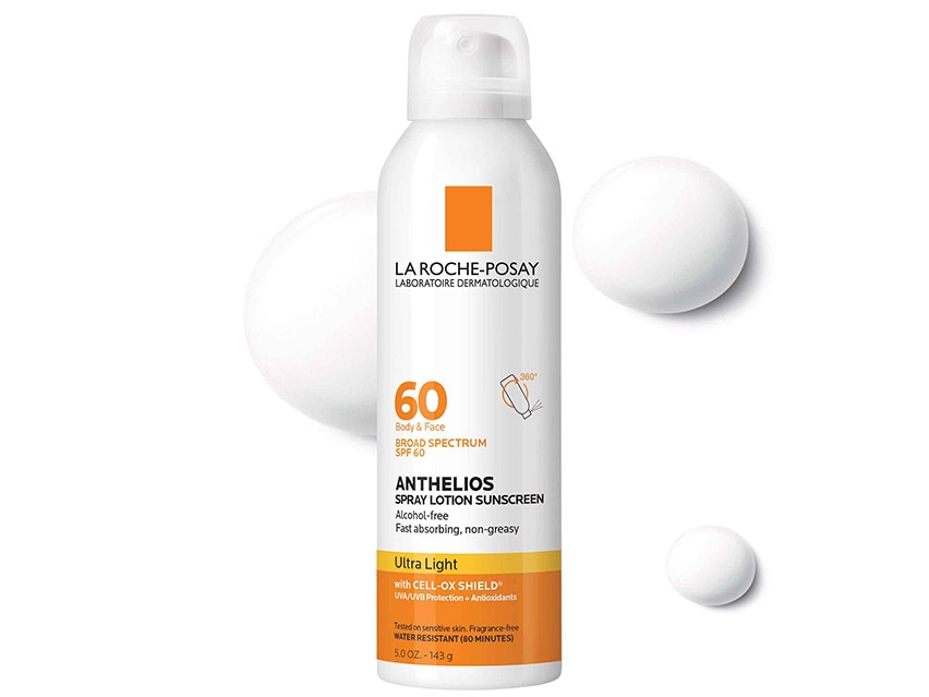 La Roche-Posay Anthelios 60 Ultra Light Sunscreen Lotion Spray SPF 60