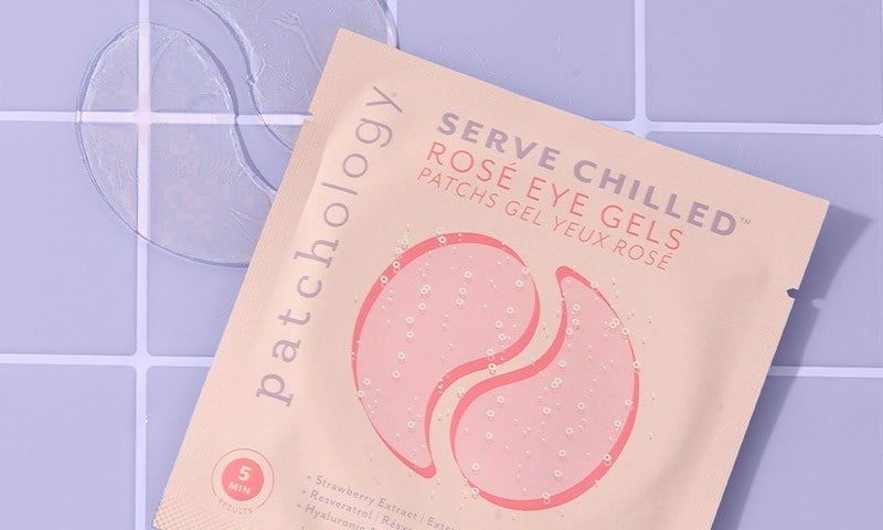 Free patchology  Serve Chilled Rosé  Eye Gels with any $50 patchology purchase