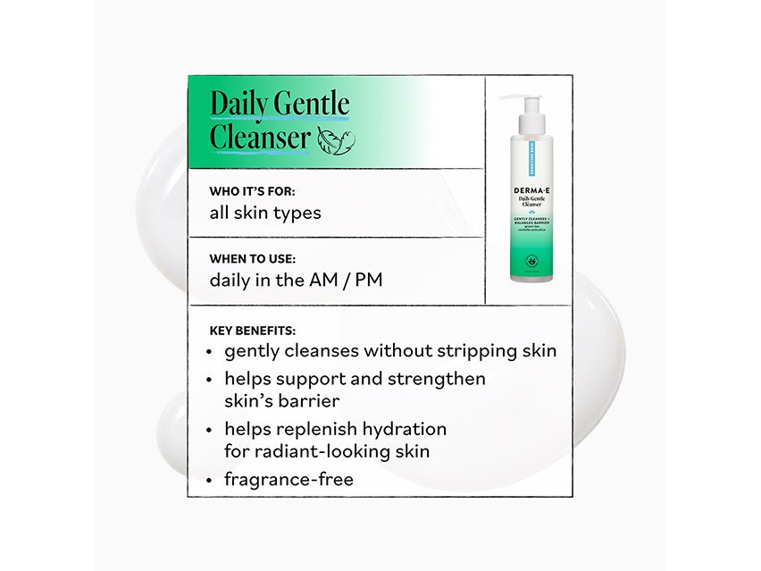 derma e Sensitive Skin Cleanser