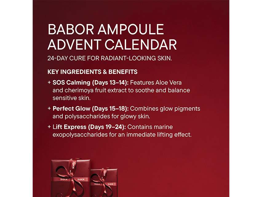 BABOR Holiday Ampoule Advent Calendar - Limited Edition