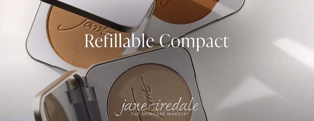 jane iredale  PurePressed Base Compact | How to insert and refill
