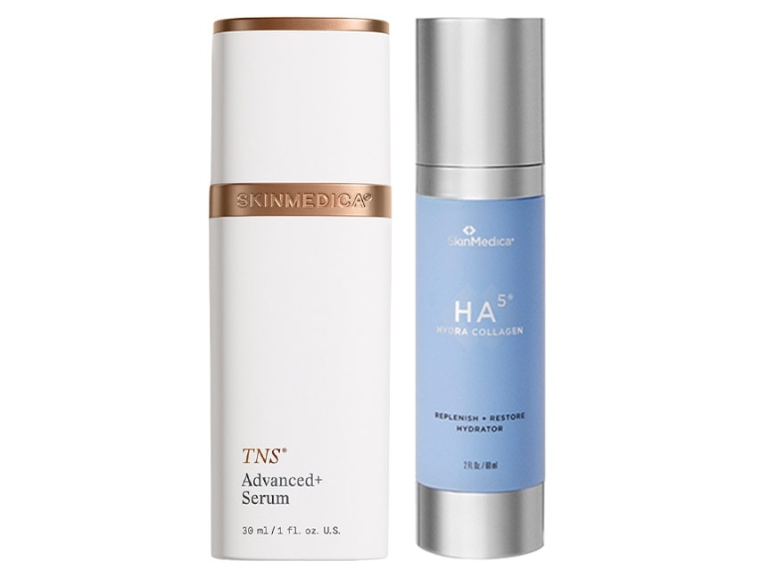 SkinMedica TNS&#174; Advanced+ Serum &amp; HA5 Hydra Collagen Replenish + Restore Hydrator