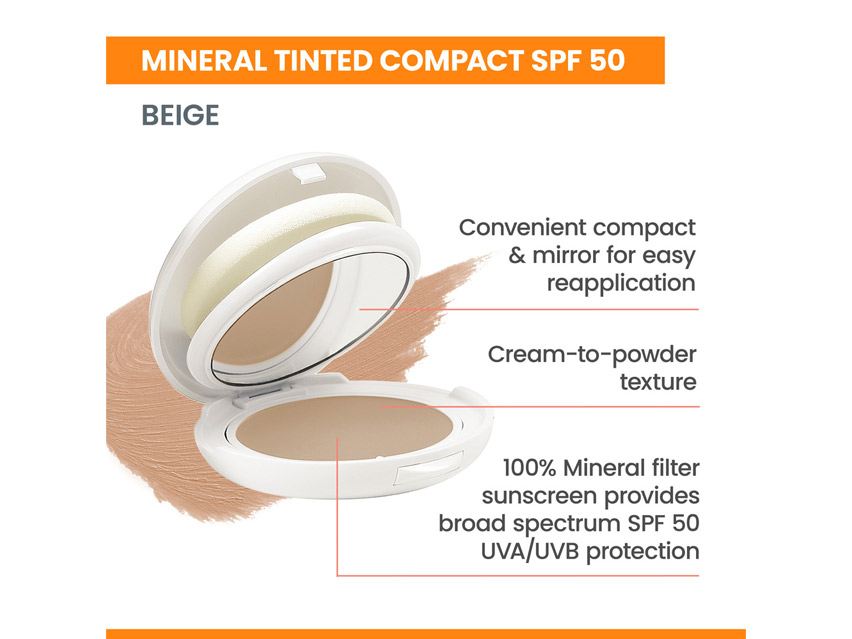 Avene High Protection Tinted Compact SPF 50