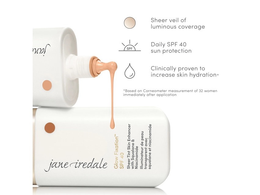 jane iredale Glow Fixation SPF 40 Sheer Tint Skin Enhancer