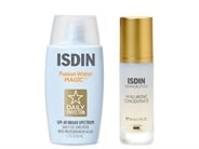 ISDIN Fusion Water Magic Broad Spectrum SPF 40 &amp; Hyaluronic Concentrate Duo