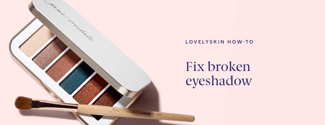How to fix broken eyeshadow