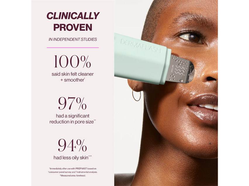 DERMAFLASH DERMAPORE+ Ultrasonic Pore Extractor &amp; Skincare Infuser