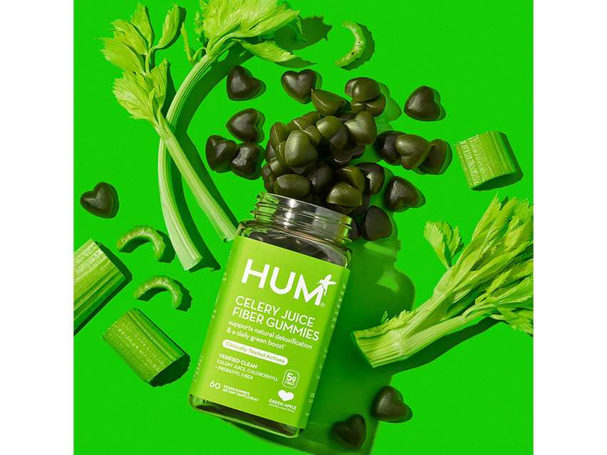 HUM Nutrition Celery Juice Fiber Gummies