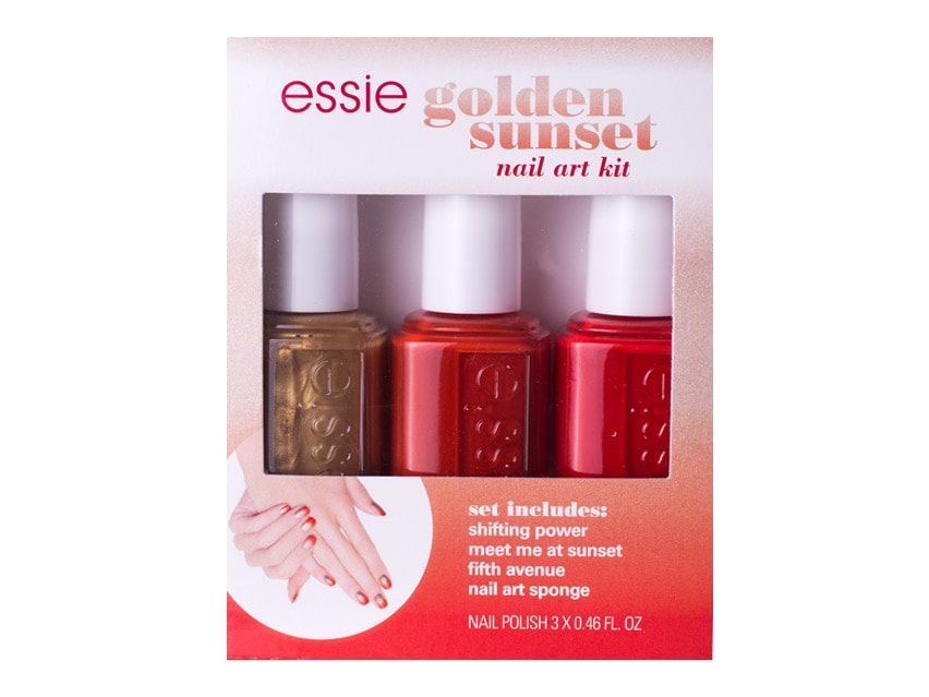 Essie Golden Sunset Nail Art Kit
