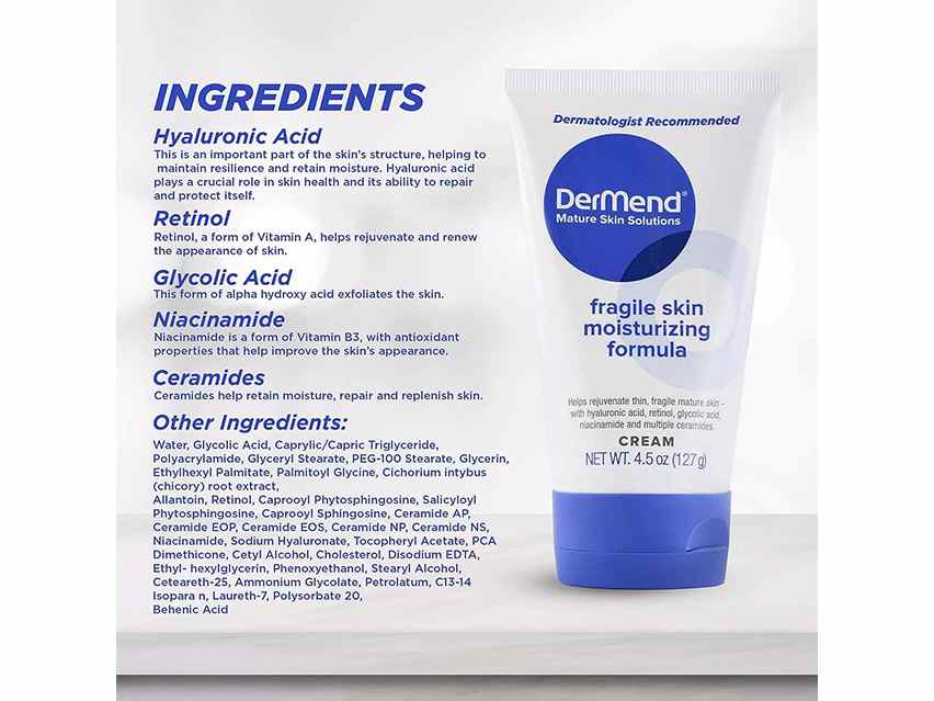 DerMend Fragile Skin Moisturizing Formula Cream