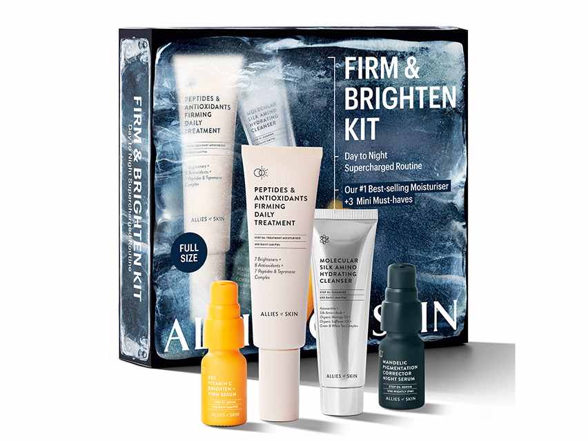 Allies of Skin Firm &amp; Brighten Day to Night Skincare Kit