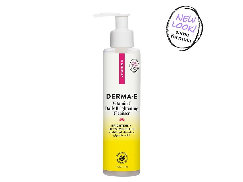 derma e Vitamin C Daily Brightening Cleanser