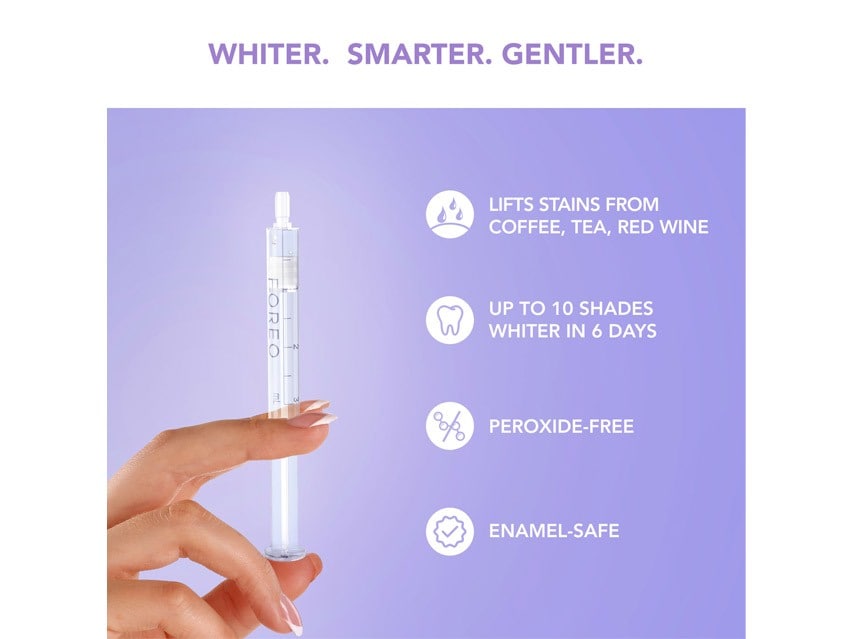 FOREO Issa Teeth Whitening Set &amp; Advanced Teeth Whitening Gel Duo