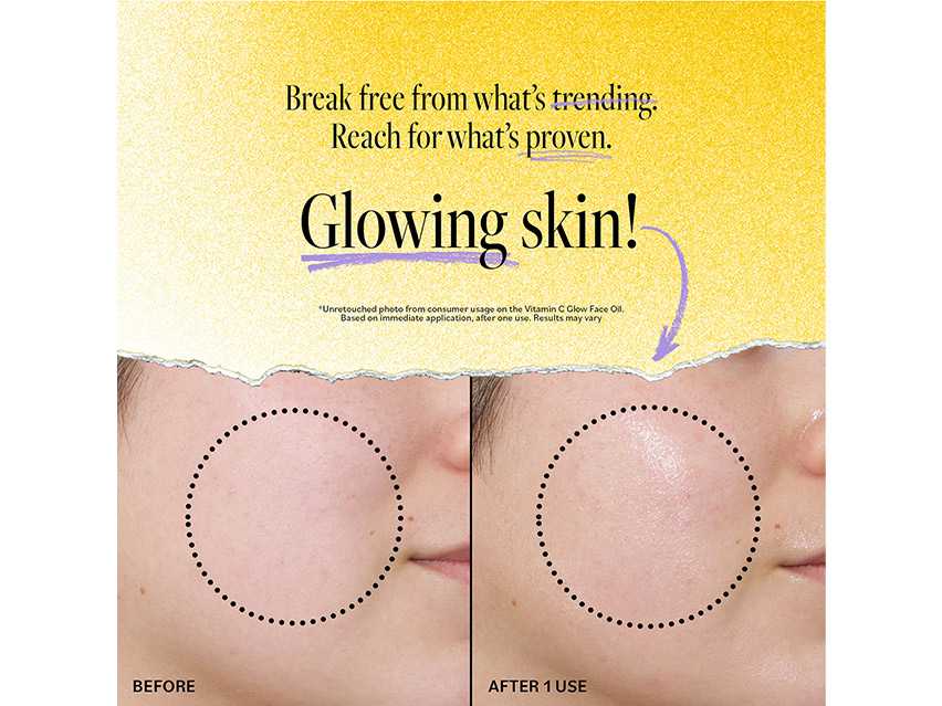 derma e Vitamin C Glow Face Oil