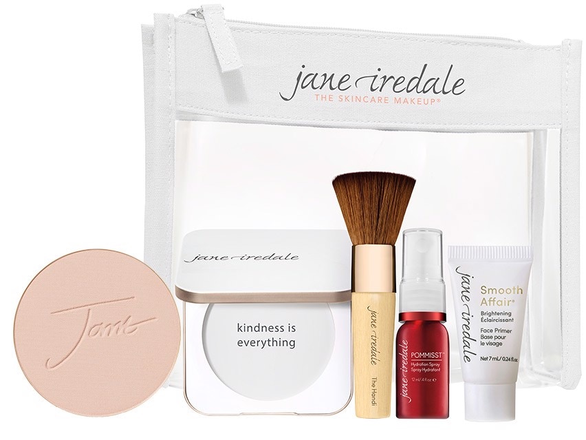 jane iredale Skincare Makeup Discovery System & Refill Set - Light Beige