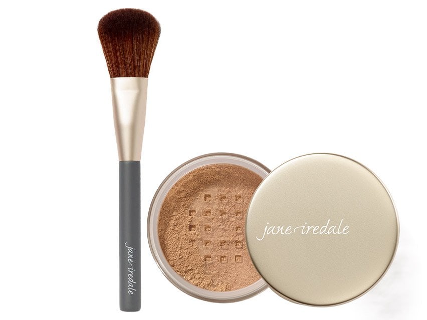 jane iredale Amazing Base Loose Mineral Powder SPF 15/20 and Powder Complexion Brush duo