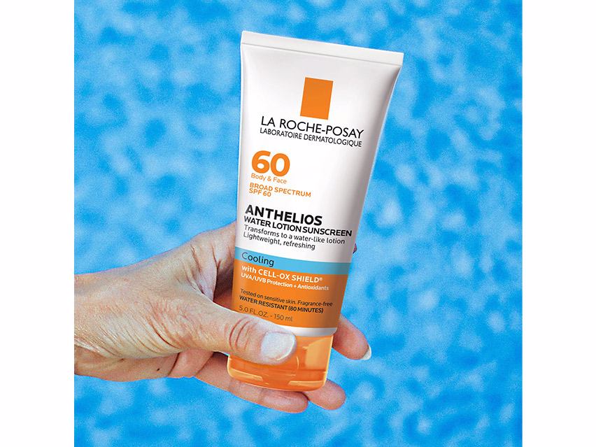 La Roche-Posay Anthelios 60 Cooling Water-Lotion Sunscreen SPF | LovelySkin