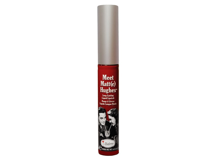 thebalm Meet Matte Hughes Liquid Lipstick - Loyal - Deep Red