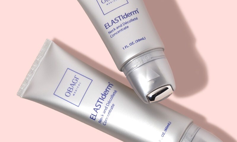 Coming soon! Obagi ELASTIderm Neck & Décolleté Concentrate  The new firming neck serum from Obagi arrives May 17th.