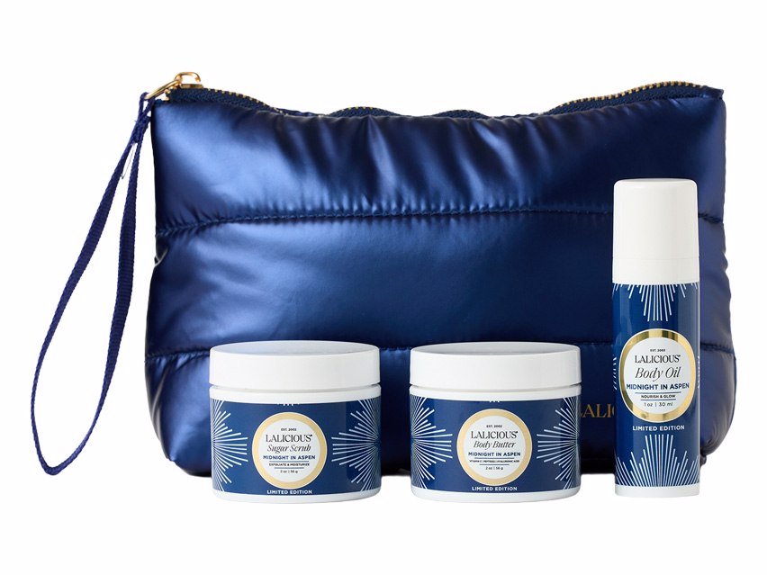 LALICIOUS Midnight in Aspen Travel Set - Limited Edition
