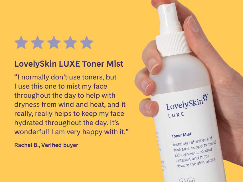 LovelySkin LUXE Toner Mist
