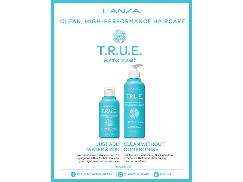 L'ANZA TRUE Clean Shampoo Powder