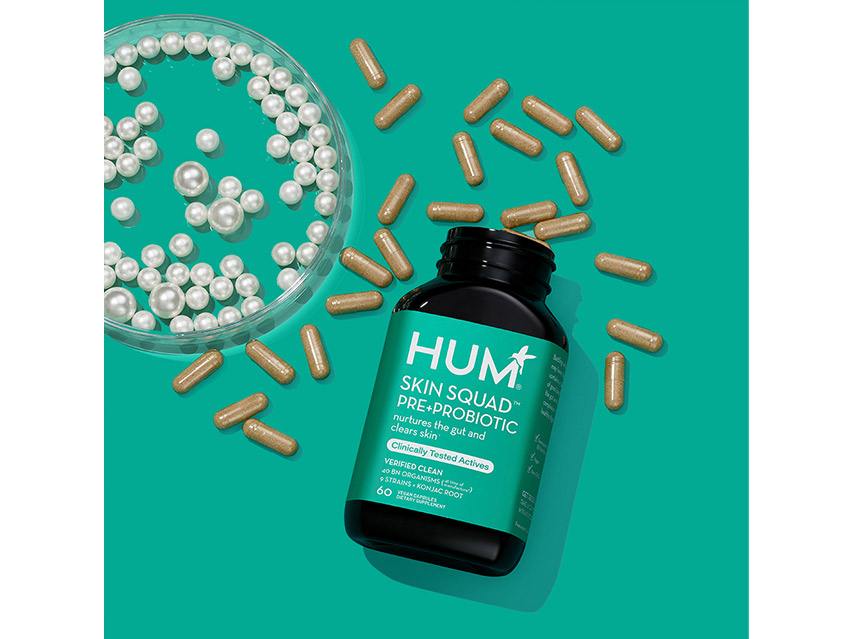 HUM Nutrition Skin Squad Pre+Probiotic Dietary Supplement