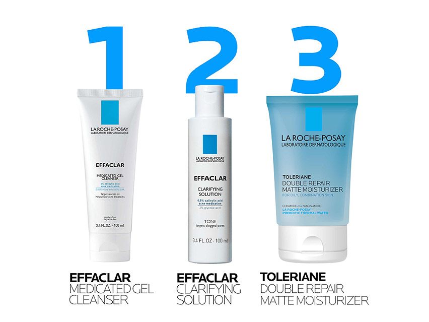 La Roche-Posay Effaclar Acne Daily Essentials Kit