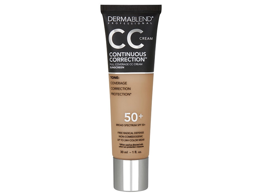 Dermablend Continuous Correction Tone-Evening CC Cream Foundation SPF 50+ - 43N Medium 3