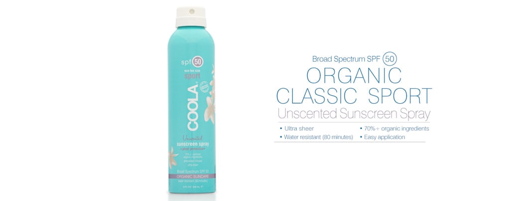 COOLA Classic Sport Spray SPF 50 Unscented