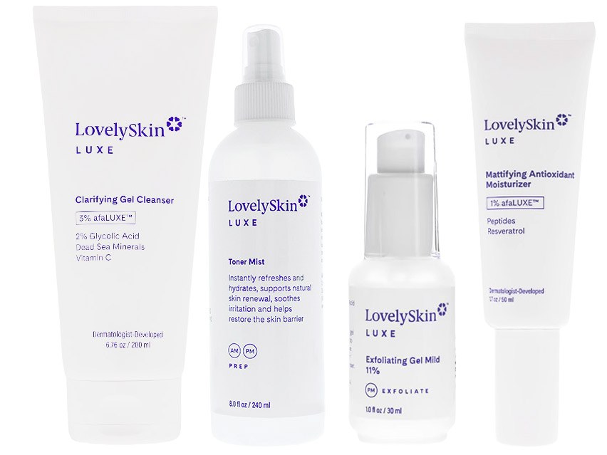 LovelySkin LUXE Daily Care Regimen