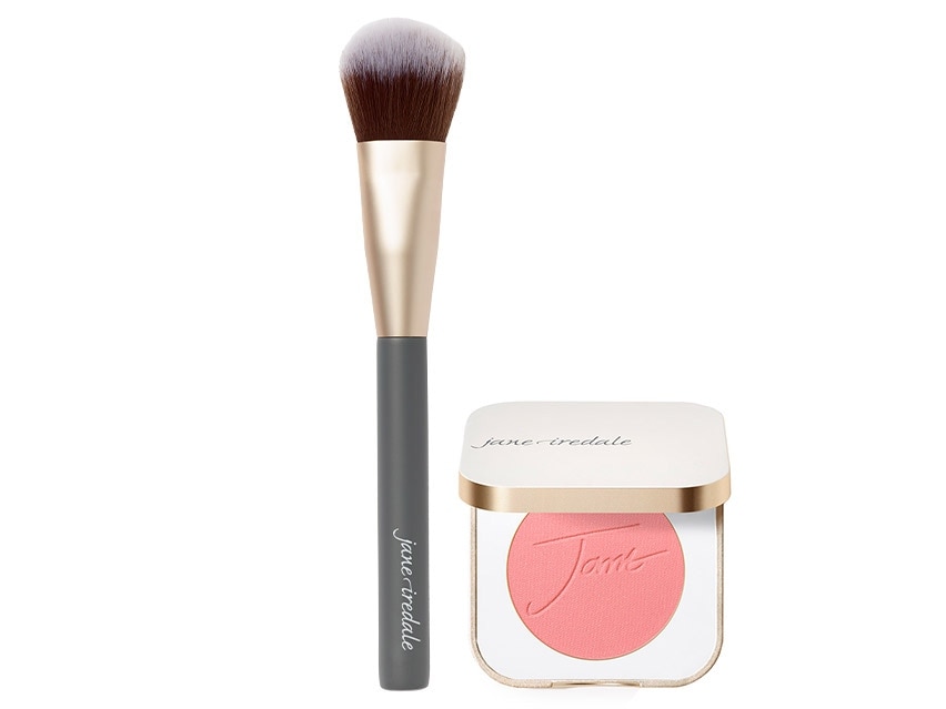 jane iredale PurePressed Blush and Cheek Brush duo