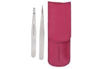 Tweezerman | Pointed Steel LovelySkin Stainless Slant Tweezer Classic