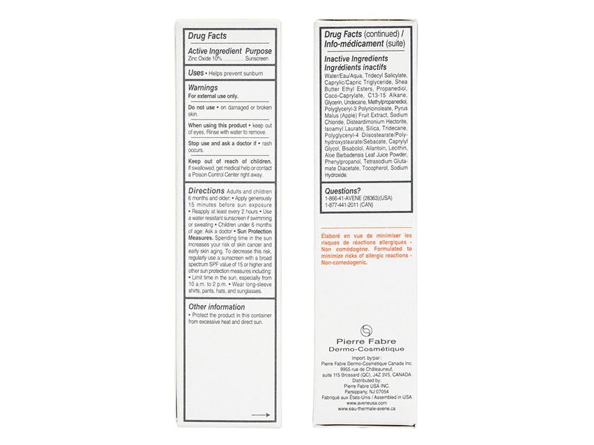 Avene Hydrance+ Moisturizing Sunscreen Lotion SPF 30