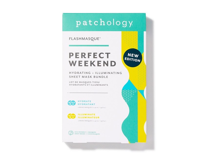 patchology Perfect Weekend Hydrating + Illuminating Sheet Mask Bundle