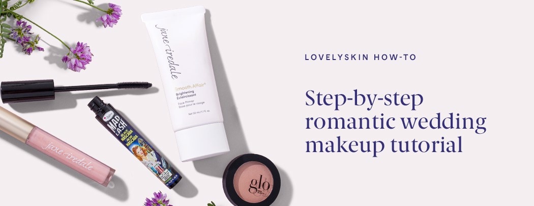 How to apply romantic wedding makeup