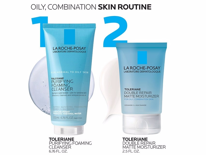 La Roche-Posay Toleriane Regimen for Normal to Oily Skin
