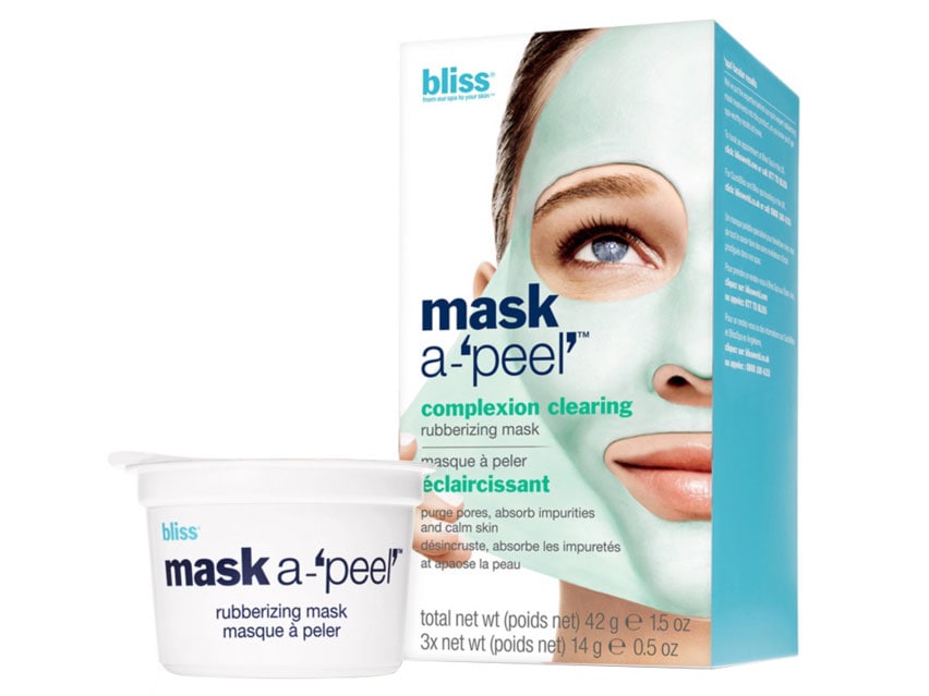 bliss mask a-’peel’ Complexion Clearing Rubberizing Mask
