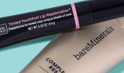 Colorescience, bareMinerals and Revision Skincare products