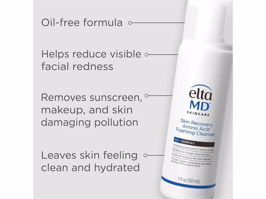 EltaMD Skin Recovery Amino Acid Foaming Cleanser - 5 oz