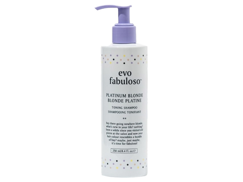 evo fabuloso Platinum Blonde Toning Shampoo
