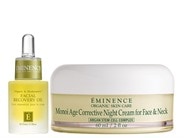 Eminence Organics Facial Recovery Oil &amp; Monoi Age Corrective Night Cream Duo