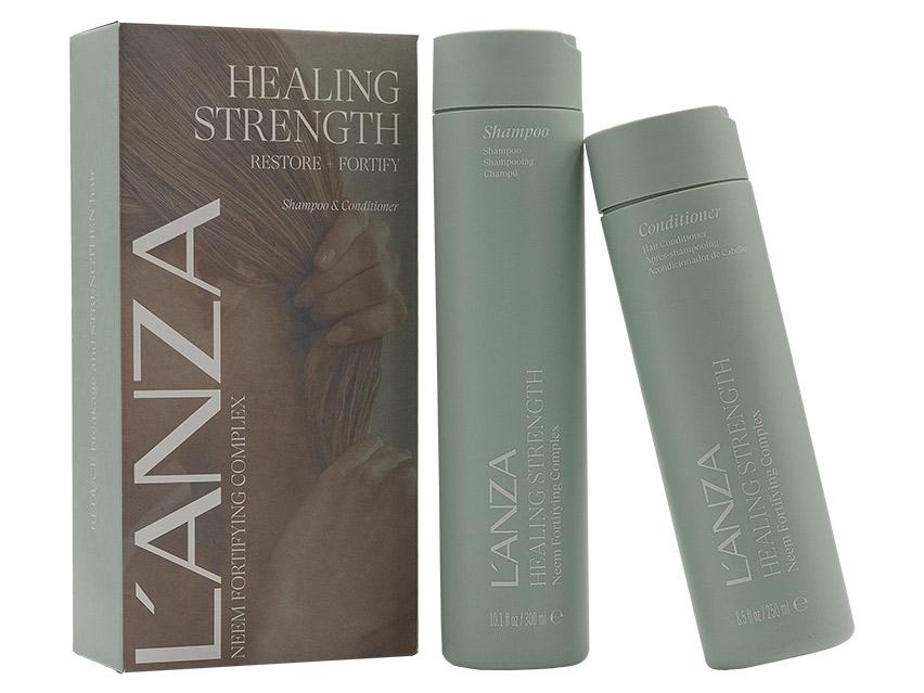 L&#39;ANZA Healing Strength Shampoo &amp; Conditioner Duo - Limited Edition