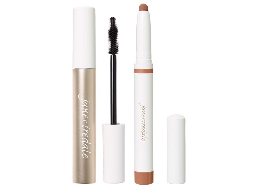 jane iredale ColorLuxe Eye Shadow Stick + Lash Fixation Tubing Mascara Duo - Bronze & Brown