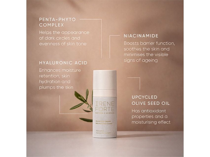 Irene Forte Olive Hydrating Eye Cream