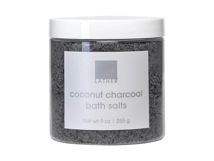 LATHER Coconut Charcoal Bath Salts