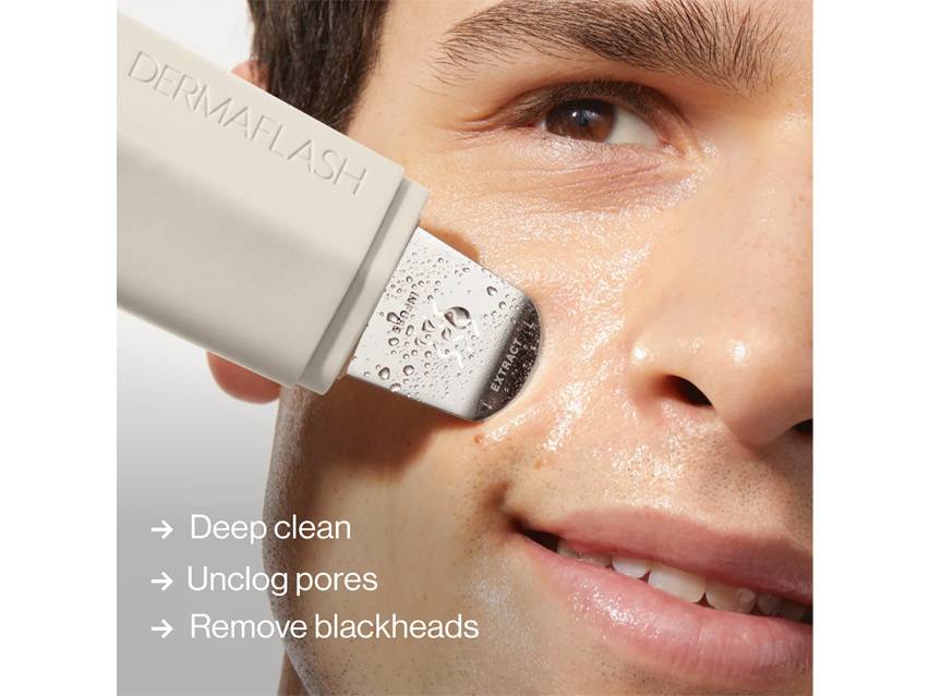 DERMAFLASH DERMAPORE+ Ultrasonic Pore Extractor &amp; Skincare Infuser